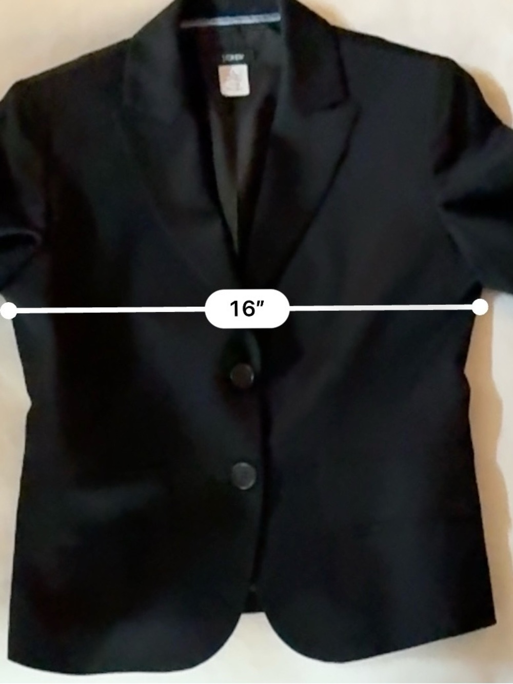 J. Crew Black Women's Tailored Blazer - Picture 7 of 7